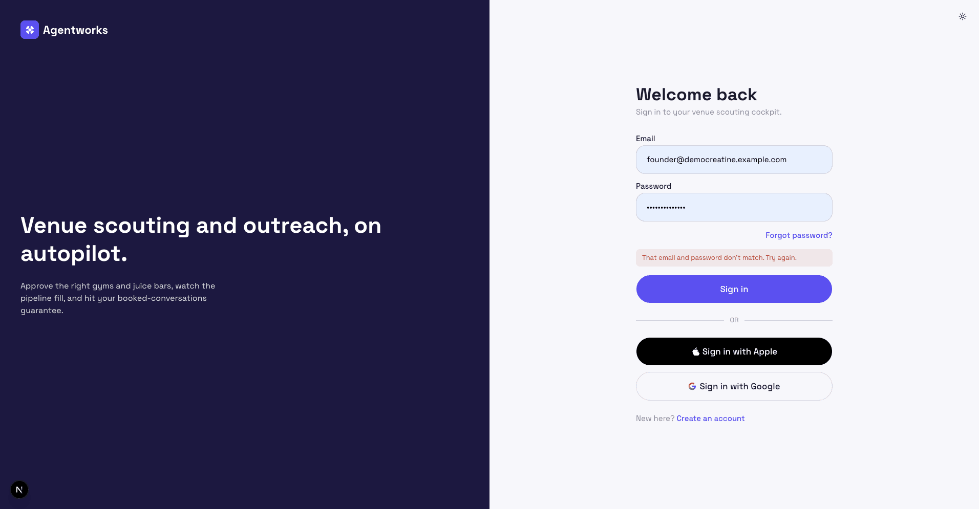 Agentworks product preview